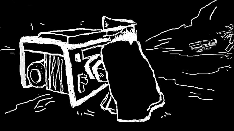 2Ugamer333r's tweet photo. I’d like to take part in this art contest, and I’m proud of the result. This idea represents how Guests often work on generators instead of helping the team.

Good luck everyone.

Discord: ugamer333r / UGamer333R 
Roblox: UGamer333R 
#ForsakenLoadingContest https://t.co/2YtyOHdlny