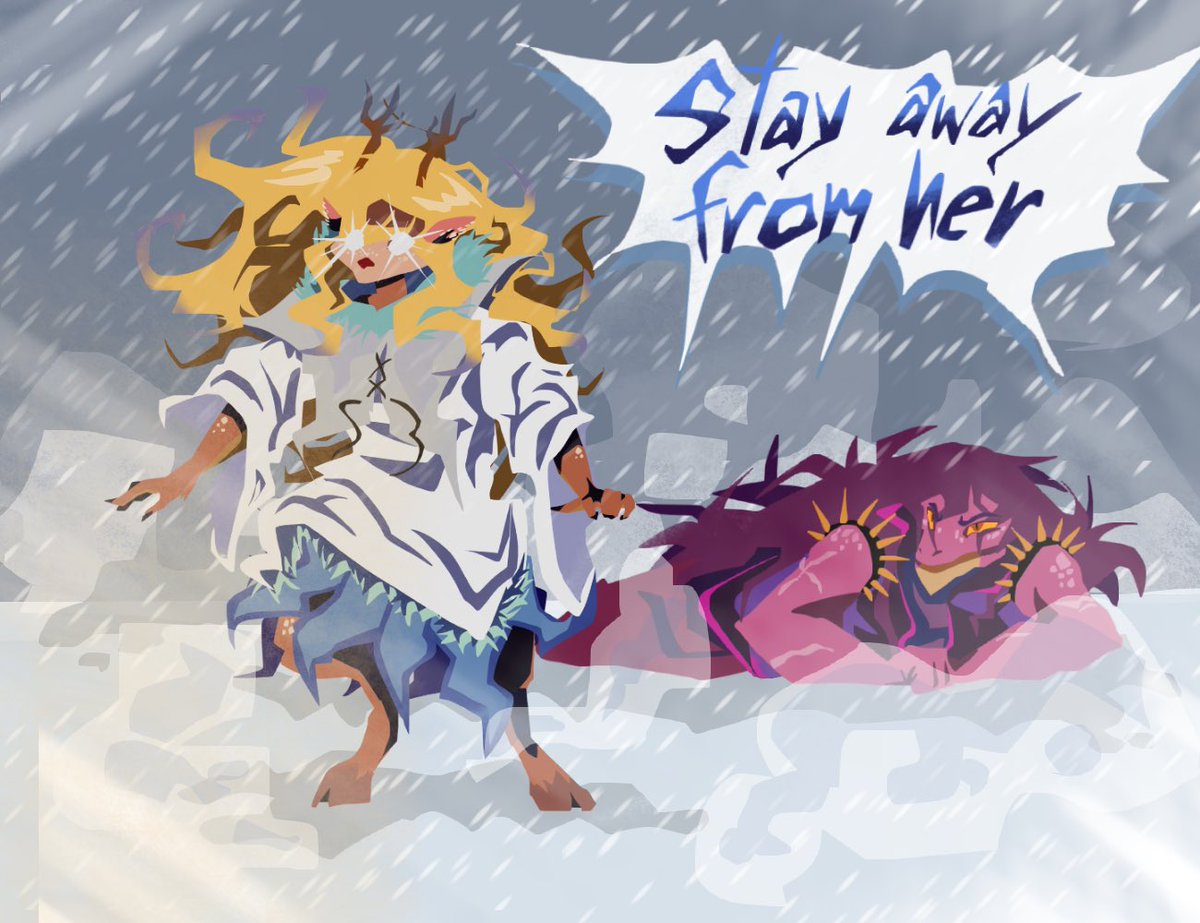 Fulltimecactus's tweet photo. Who could they be fighting against?
….
…
…
…oh no
#deltarune #suselle #noelleholiday #susie https://t.co/cWC8c9wAzh