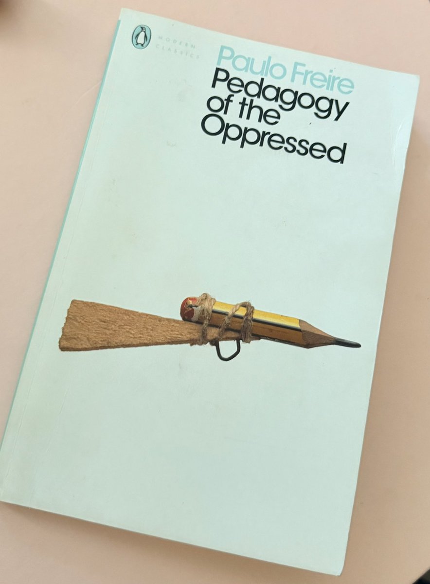 leesah_zimbo's tweet photo. Do join us again tonight, if you can, @ 7pm (BST), as we continue our Wednesday #BookRead 📕 📖, tackling Paulo Freire’s PEDAGOGY OF THE OPPRESSED. All welcome!🤗 #WomenInResistance 🇿🇼 https://t.co/MhxavITgOa