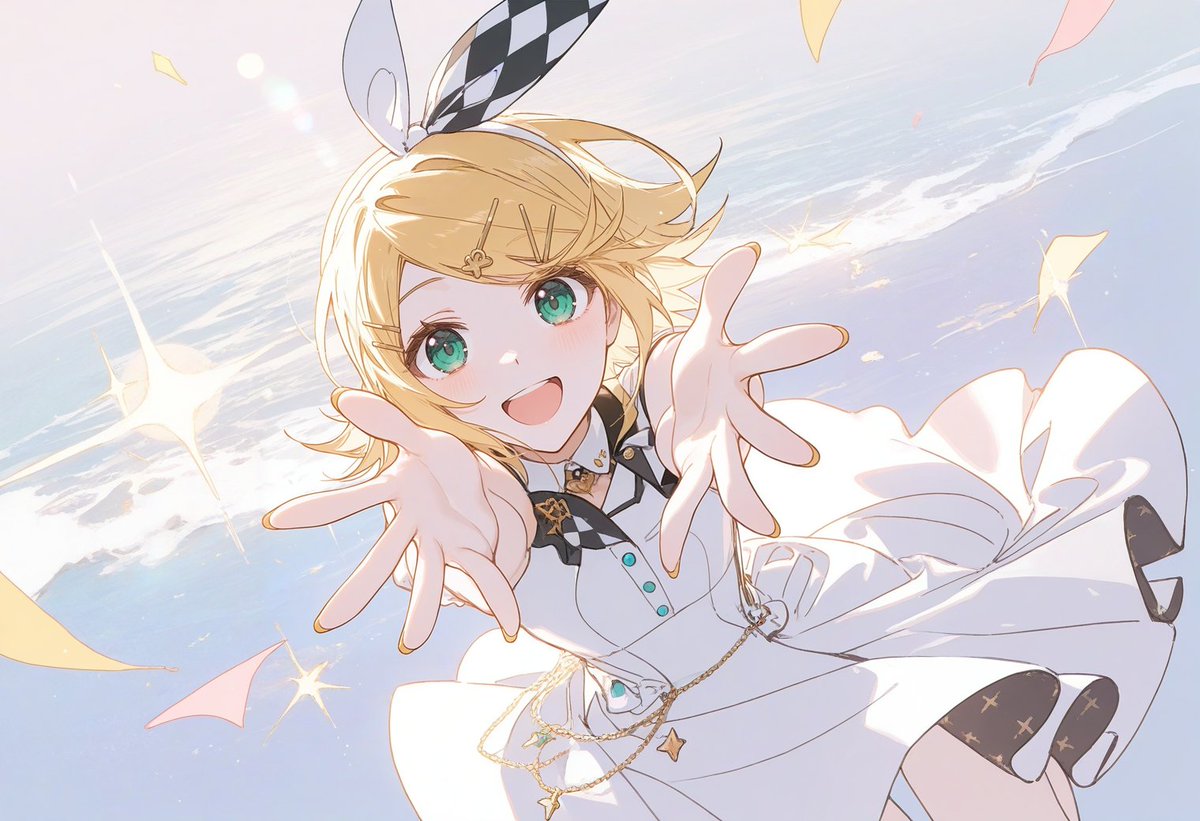 Sekai_no_Bonjin's tweet photo. 鏡音リン　再掲 https://t.co/EbRRbMGNTK