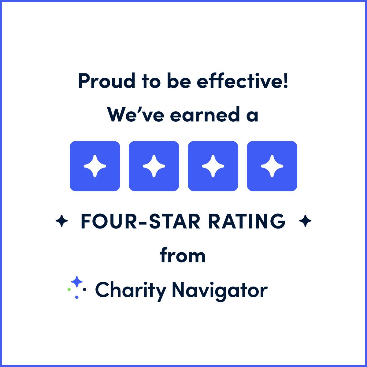 curedravet's tweet photo. DSF continues to hold a Four-Star @CharityNav rating—the highest possible—with a score of 94%. ⭐⭐⭐⭐

It reflects our commitment to transparency, responsible stewardship and impact for everyone connected to our mission.

🔗 https://t.co/n5eXuvb4eN https://t.co/XulDX6UL2Q