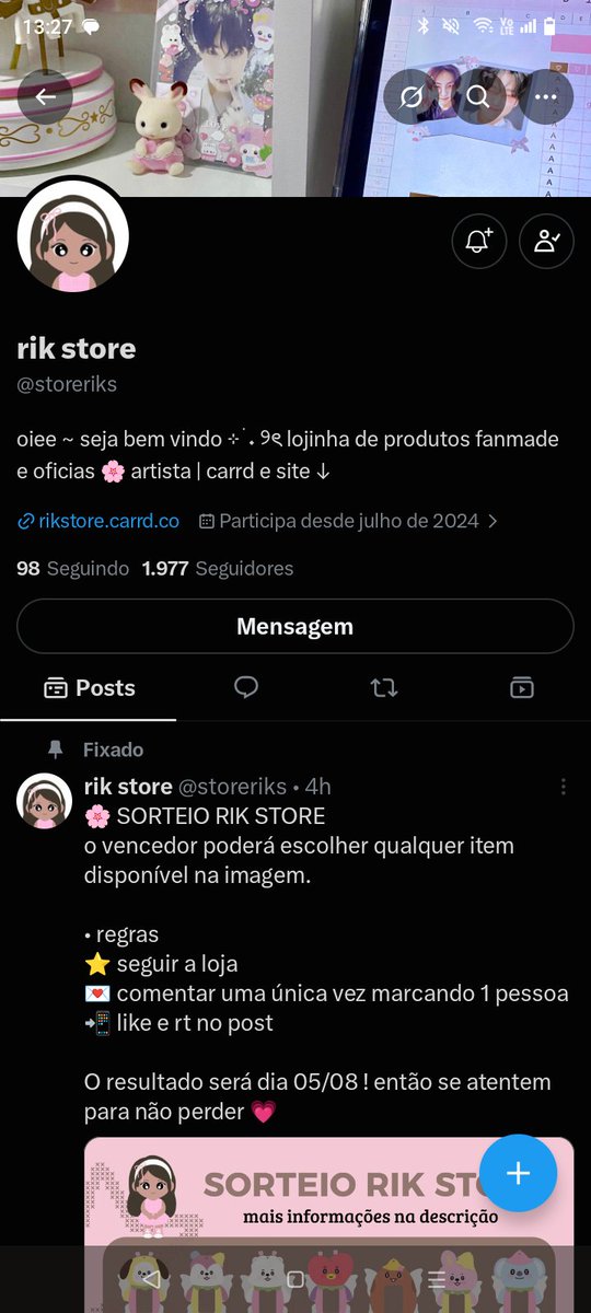 haniilustra_'s tweet photo. @storeriks @vii_santiagoo mim de sorte 🙏🏻🙏🏻 https://t.co/Nhy1K5BJfs