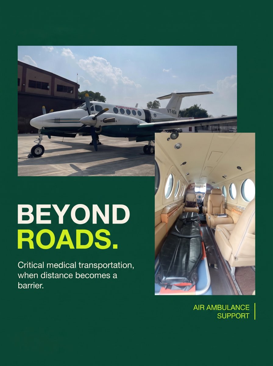 getcapzul's tweet photo. Air ambulance support is now available through CAPZUL, helping extend access to critical medical transportation when distance becomes a barrier.

This is only the beginning.

#india #medical #HealthcareAI #capzul https://t.co/GAMiMXq1ga