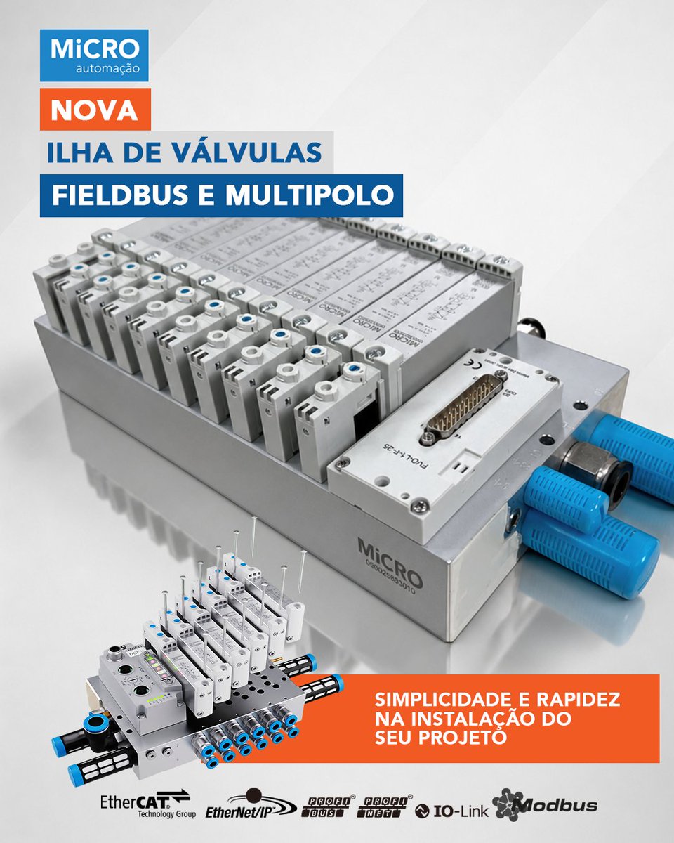 MicroAutomacao's tweet photo. Nova linha VML15 / VML18 reúne recursos que simplificam a integração e aumentam a eficiência da automação industrial.

📲 Entre em contato e saiba mais:

📧 micro@microautomacao.com.br
📞 +55 (47) 3441-8800
🌐 https://t.co/DGuROAjmPa

#microautomacao
#industria https://t.co/zBYslc4rJK
