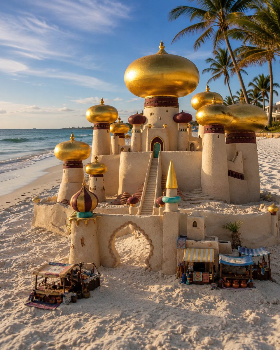 AladdinsCastleM's tweet photo. If this existed somewhere on a Florida beach...

Would you visit?

❤️ = Absolutely
🔁 = Bring it to life

$ACM https://t.co/QhDQj8zDBw