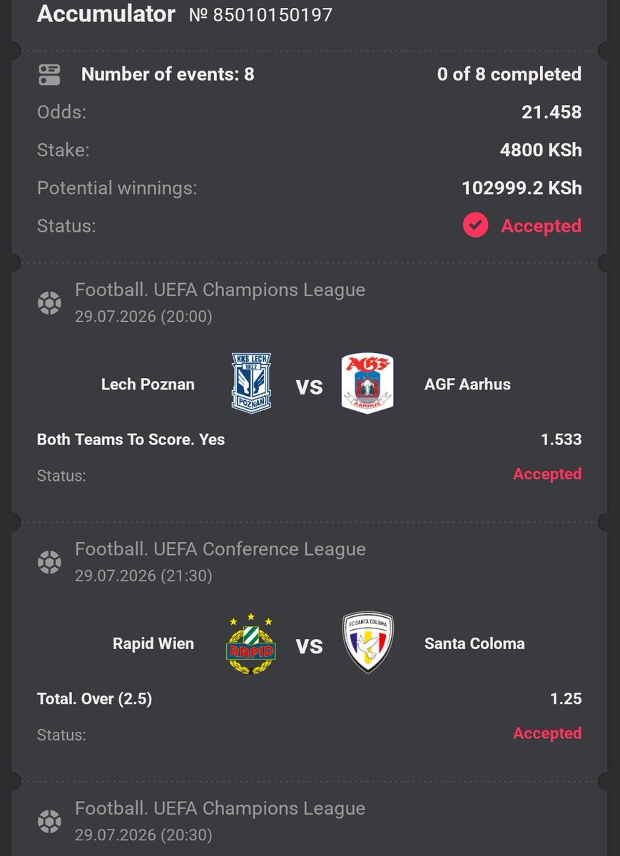 its_Vincento's tweet photo. Play on Dbbet

Account Registration👇👇
https://t.co/E6sF2sh5TR

Download app here👇
https://t.co/BJutzoNIFn

21 Odds

Booking code: FQUJ7

Use Promocode: Barnet254 https://t.co/QFPGD46JU3