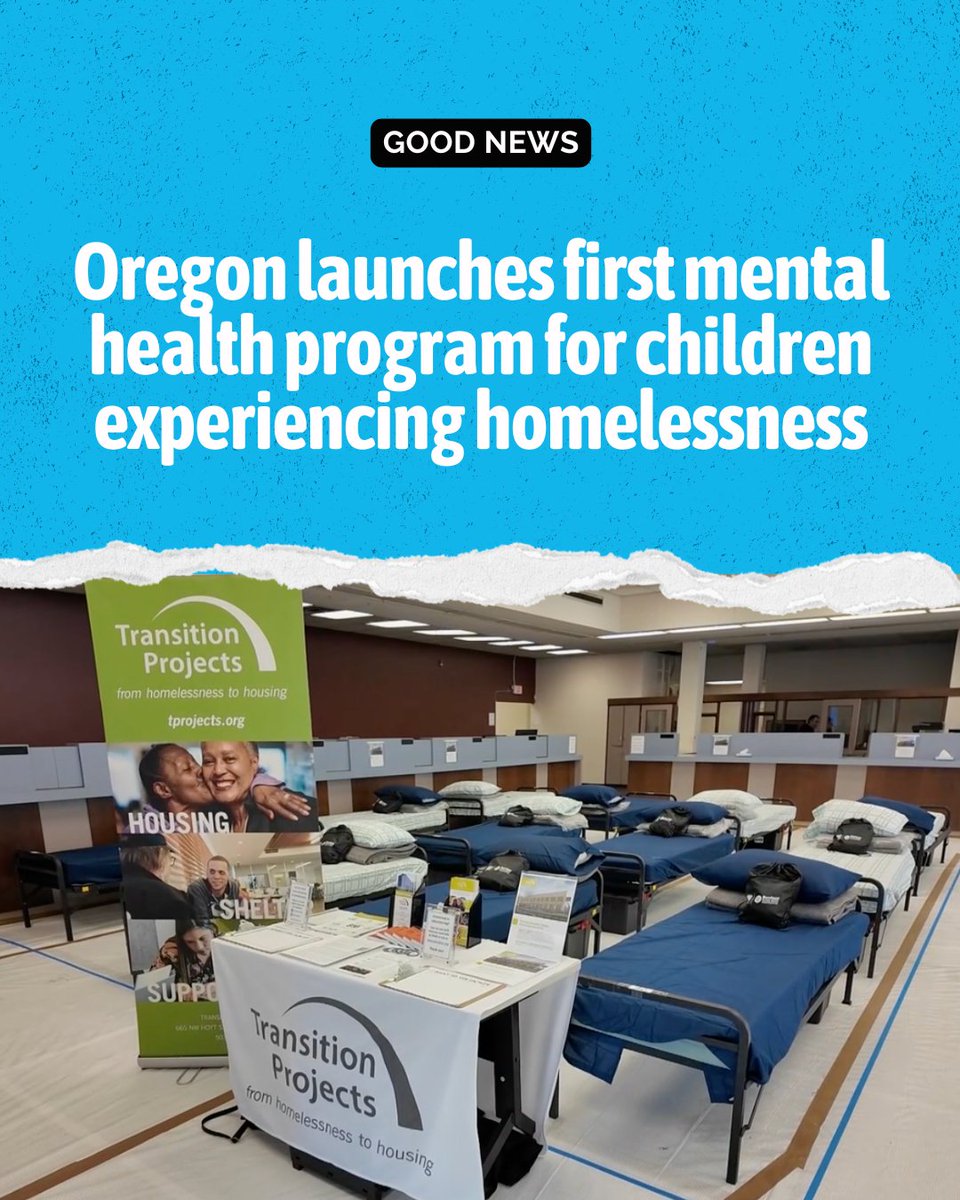 cmtysolutions's tweet photo. A new program in Oregon is bringing mental health services directly to children and families experiencing homelessness, making it easier for them to get help during one of the hardest times in their lives. 

Read more: https://t.co/O6rz9fsLDu https://t.co/YsKqPS7VKm