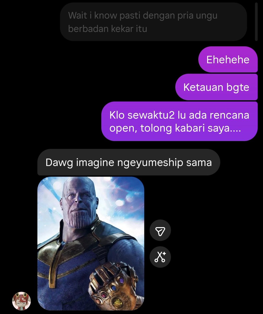 karitsudon's tweet photo. Pov minta commis ke temen sendiri..... 

IYASIH UNGU KEKER, TAPI YA GMN EAK https://t.co/FPVXGBx7wt