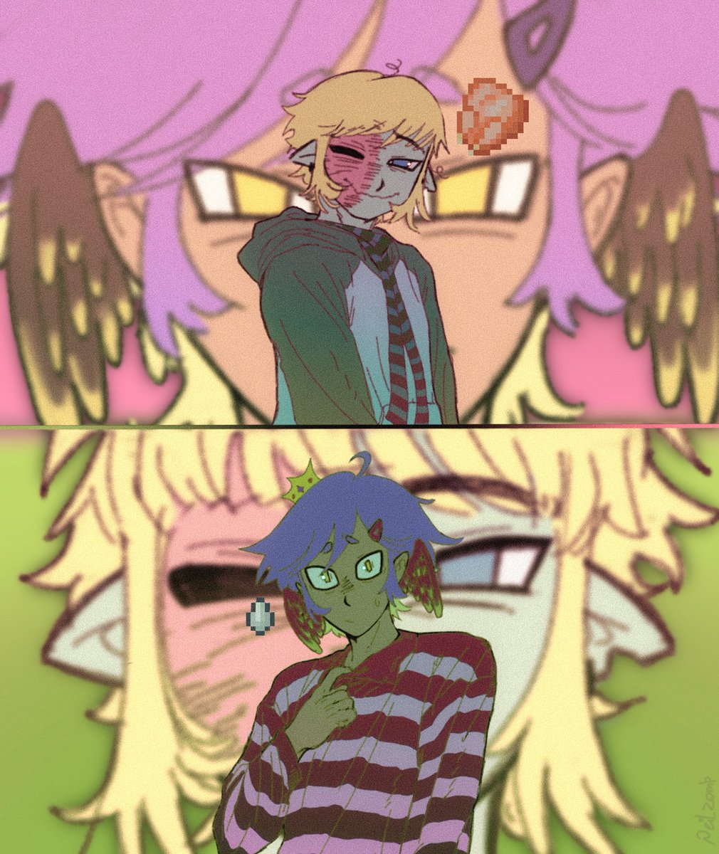 NeilZomb's tweet photo. Inspired by @cuptoast animation https://t.co/47XkbDTW5o