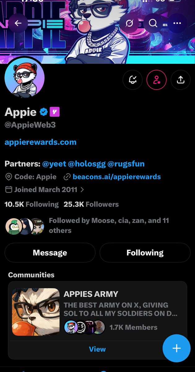 op_zane1's tweet photo. @sol_promise @AppieWeb3 All done
Thanks alot big prom🫡

4thWstmnyuJyBZazPHhQi8ohFpBX25LEwRvEdHxFTb52 https://t.co/3qe1wdwfmK