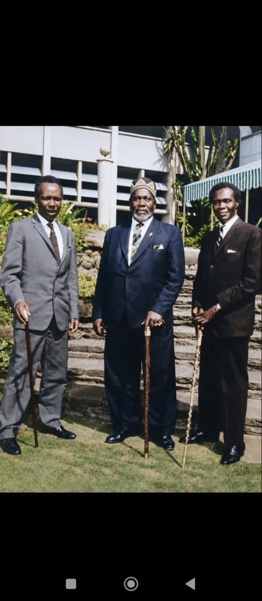 Iamkabareebe's tweet photo. The founding fathers of East Africa would today be: 
Jomo Kenyatta 137 years
Julius Nyerere 130 years
Milton Obote 129 years

But their three widows are still alive 🤔🤔🙏🏾 https://t.co/dmcvSW2Bdn