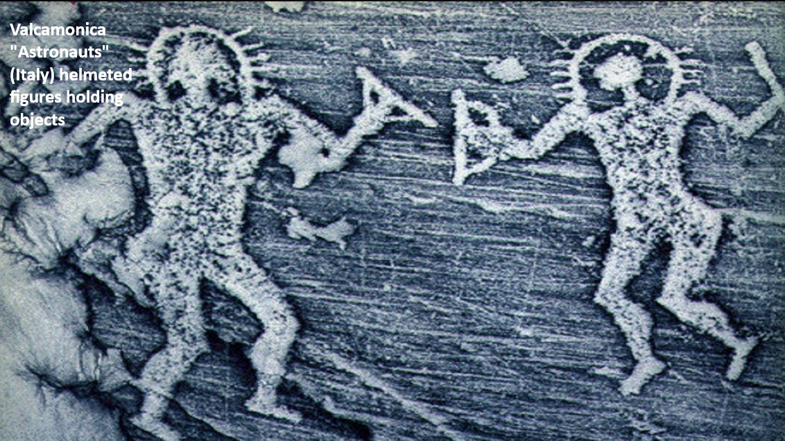 hiddenseraph's tweet photo. 👀Ancient Rock Art. Modern UAP claims..Same Story?!

Around the planet, prehistoric cultures carved painted the same strange figures... (btw who would waste their times carving something that isn't worth carving??)

-Large headed humanoids with large eyes and no mouths in Wandjina, Australia

-Helmeted or round headed beings floating or holding objects in Tassili n'Ajjer, Sahara + Valcamonica "astronauts," Italy

-Ghostly limbless hybrids with hollow eyes and antenna like features Sego Canyon/ Barrier Canyon, Utah

These are isolated.. They show up on every continent

Hybrid beings that don't look like humans and more like NHI that is reported today.

D.W. Pasulka has spent years studying exactly this overlap: how belief in UFOs/UAPs functions like an emerging religion, and how contact experiences with NHI echo ancient spiritual encounters.

Then we have claims from former Israeli space chief Haim Eshed's: that governments have long been in contact with  a "Galactic Federation," That ETs requested secrecy because humanity "isn't ready," and that Trump was briefed and nearly disclosed. (not being ready to me is a load of bs its all about control or our lives would be a lot more cushy)

Ross Coulthart has reported that some believe even a president could face extreme risks for revealing the full legacy program.. which is absolutely ridiculous...

Ancient artists around the world recorded hybrid/non human figures.

Modern whistleblowers and researchers keep describing ongoing contact with NHI that prefer to stay hidden.

The rocks still speak..
The question is whether we're finally willing to listen?