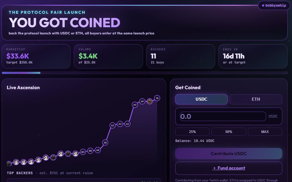 yougotcoined's tweet photo. $YGC will launch at a 33K marketcap in 16 days,

Add LP to our launch &amp; get in on the floor price!

https://t.co/1PJA0oB0S5 https://t.co/UsVavClbXb