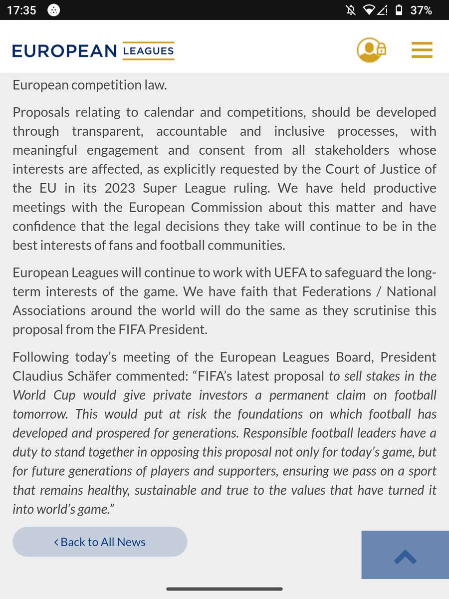 JamieHarperUK's tweet photo. @EuropeanLeagues @News_SFL @LaLigaCorp @PLComms @Bundesliga_EN @ekstraklasa_EN @spfl @Nikeliga_sk @LFPfr @ProLeagueBE For those having trouble loading the website 🫡 https://t.co/oCs9PbhZT7