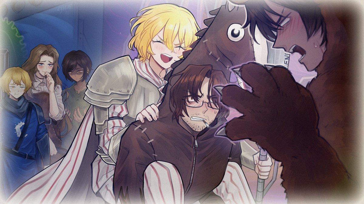 KurohaAi's tweet photo. Wherein Don Quixote and the Sinners Star in a Heart-Pounding Play on a Stage

#limbuscompany #lcb03 #lcb07 #lcb09 #lcb11 #lcb12 #lcb13 https://t.co/Jo6PObaodA