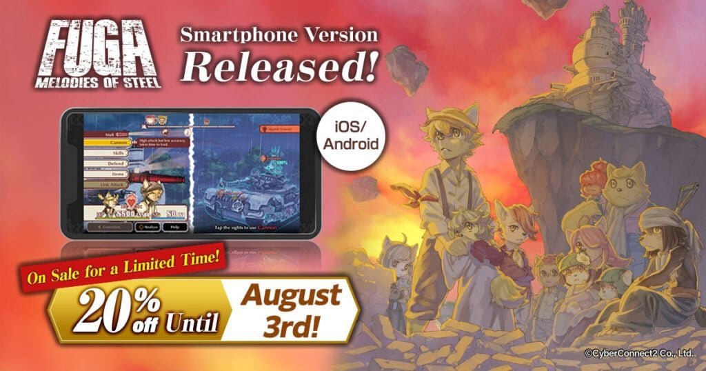 LittleTailBR's tweet photo. Os presentes de aniversário! 🎂

A principal atração de aniversário de Fuga é o lançamento do jogo para Android e IOS!

🚨Para androids com 20% de desconto! 

Enquanto que na Steam e até na eSHOP vocês conseguem encontrar a trilogia com desconto também! 😍

#Fuga5th https://t.co/nTkGSz7va6