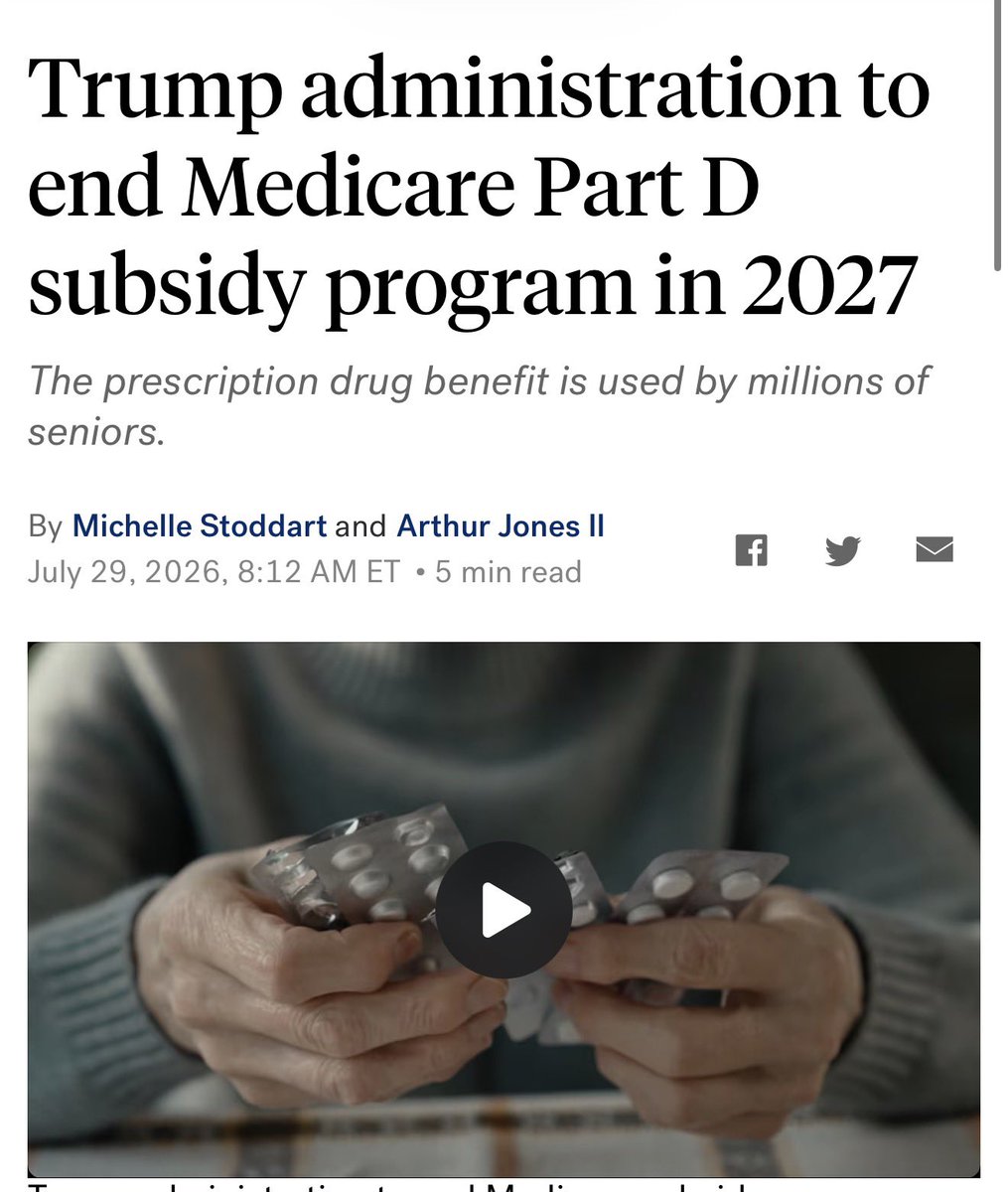 tify330's tweet photo. This is administration said forget “affordability” let’s make costs higher for Seniors. Unbelievable. https://t.co/oNTOpiTubT