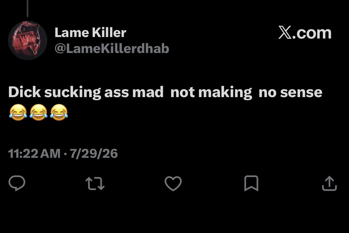 MrIGotTime's tweet photo. @LameKillerdhab @ttfromdablock @breakfastclubam Nigga can’t read or write!  😂😂 https://t.co/P3Yx4Jpf80