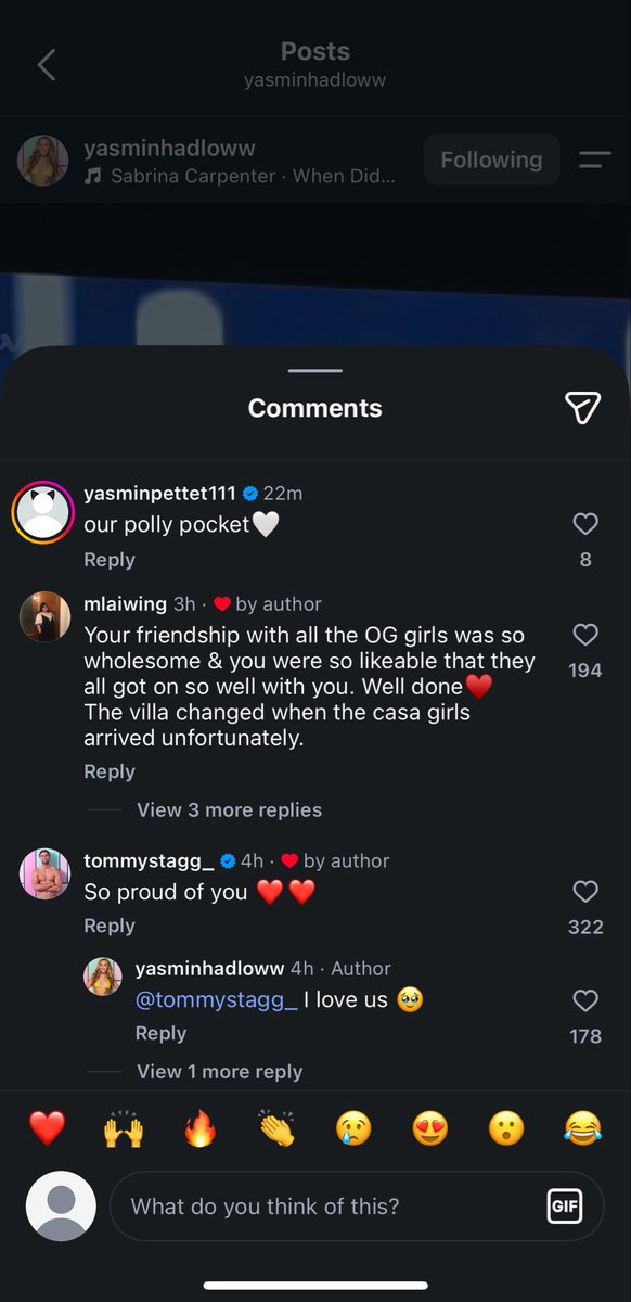imbarbedup's tweet photo. Yes Yasmin clockkk it!! I love her #loveislanduk #loveisland https://t.co/stPmyX4BPa