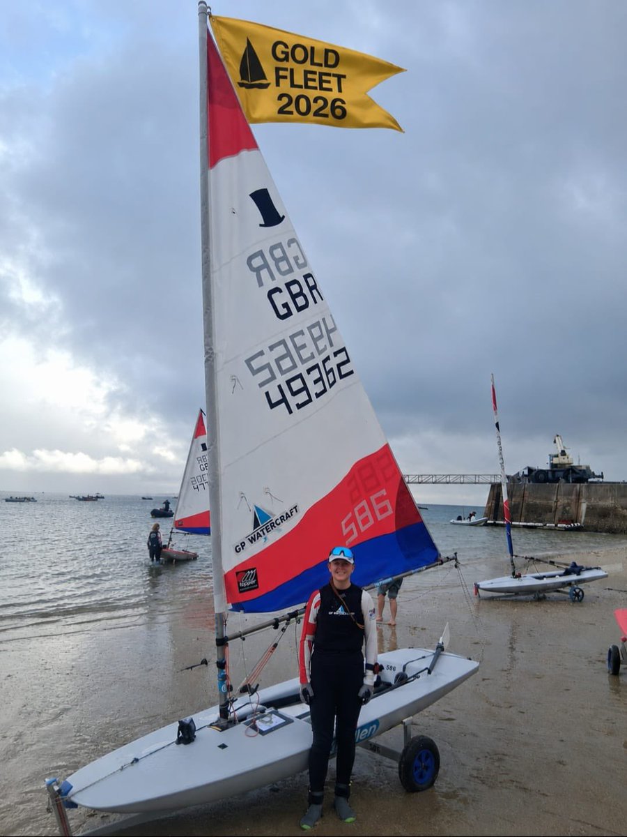burnham_on_sea's tweet photo. A teenage sailor from Burnham‑On‑Sea has continued her remarkable rise this week, delivering another great set of results at the prestigious International Topper Class World Championships in Saint Pierre Quiberon, Brittany — read more at: https://t.co/eYvWSsTKYv @_tkasa https://t.co/CJGX4HfuAA