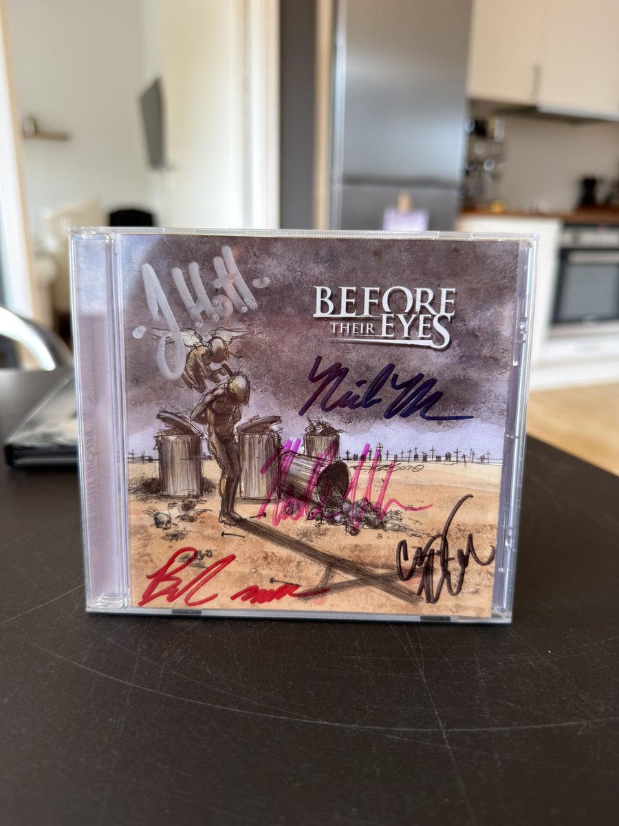 nikn1kn1k's tweet photo. Look what I found, @bteband - not sure if true, but i believe it was the first copy in Denmark anno 2007 🤘🏼@riserecords https://t.co/eOt94dizup