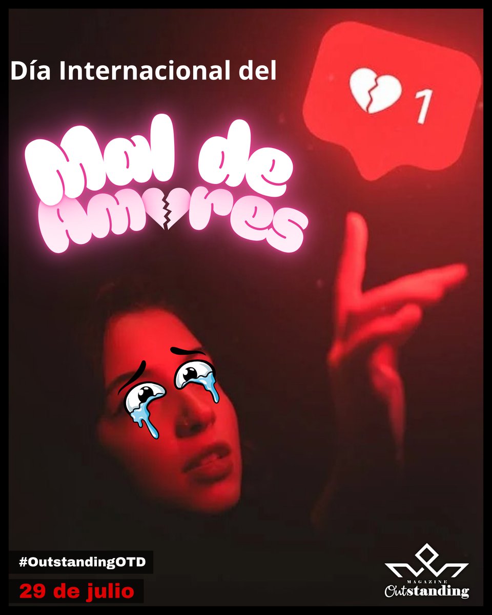 Outstandingmx's tweet photo. 💔 Hay dolor… ya me volviste a dar. 🎶
Hoy es el Día Internacional del Mal de Amores.
Prende la veladora, destapa el vinito y recuerda:
"No era el amor de tu vida… era el desarrollo de personaje." 💀❤️
#OutstandingFeels #MalDeAmores #CorazónRoto #Despecho #OutstandingMood https://t.co/PJjO5di3kW