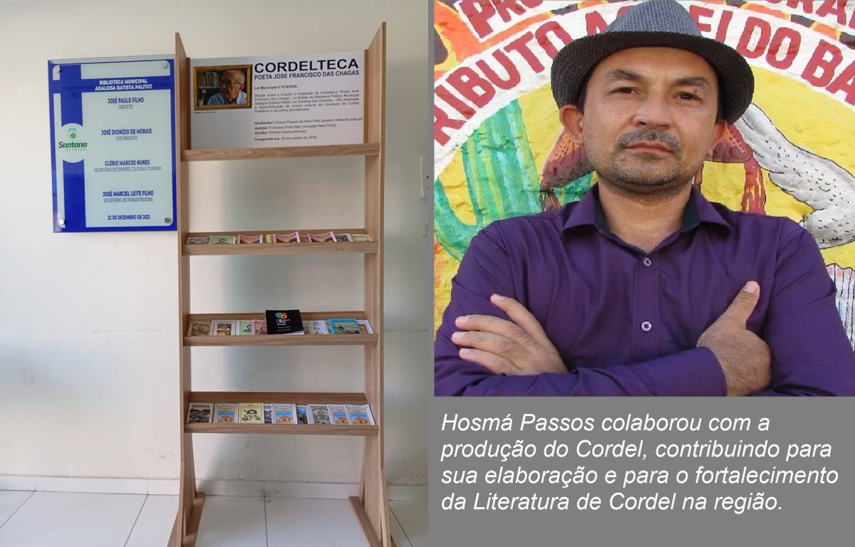 oblogdepianco's tweet photo. O poeta Hosmá Passos faz doação à Cordelteca Poeta José Francisco das Chagas, em Santana dos Garrotes...

PARA CONTINUAR LENDO ESTA MATÉRIA, ACESSE O LINK ABAIXO:
https://t.co/BUyPGxwjje https://t.co/uvBgaBd2fj