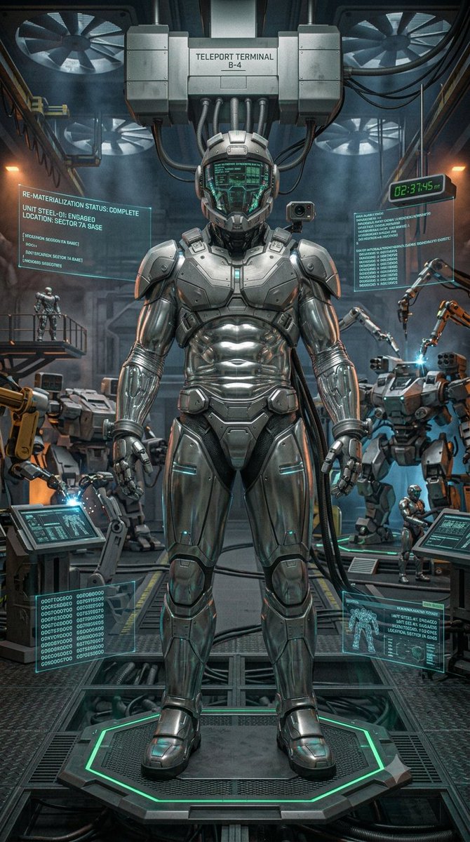 RDxRobotData's tweet photo. 全身圖

Full body picture

— 服從　服從　服從

— OBEY OBEY OBEY

— 個體已被完成

— The object has been completed

#RD #機械帝國 #AIグラドル #3D #AIart #gemini https://t.co/WzYhQnBiqf