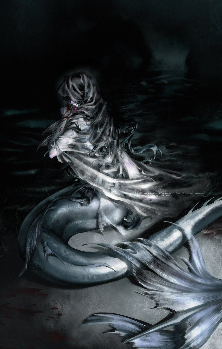 Chocolin219's tweet photo. Siren AU - The Predator
#OC https://t.co/metsE6MPCv