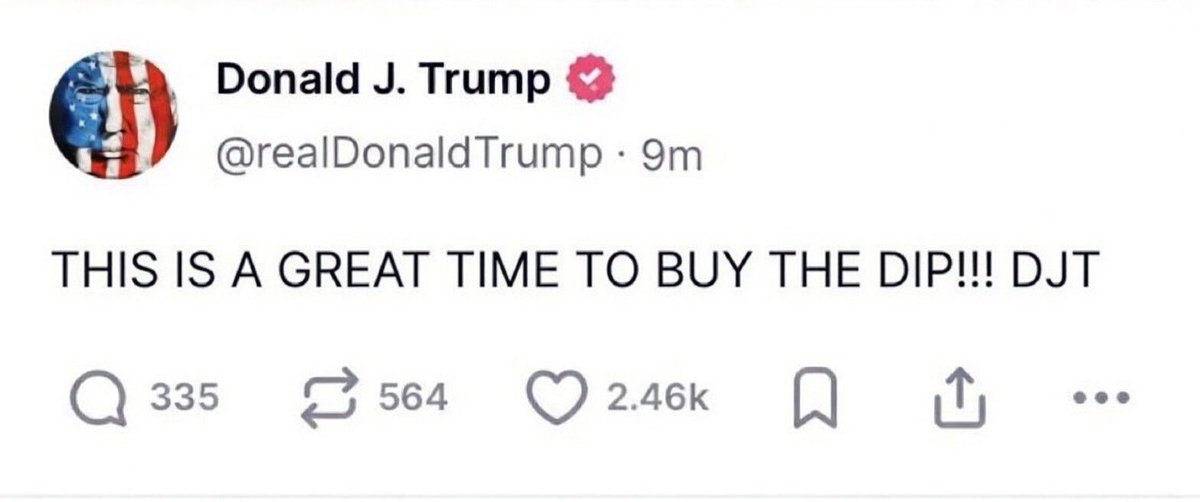 cmsinvests's tweet photo. WTF DID DONALD TRUMP JUST TWEET!? https://t.co/3WtUThJwqg