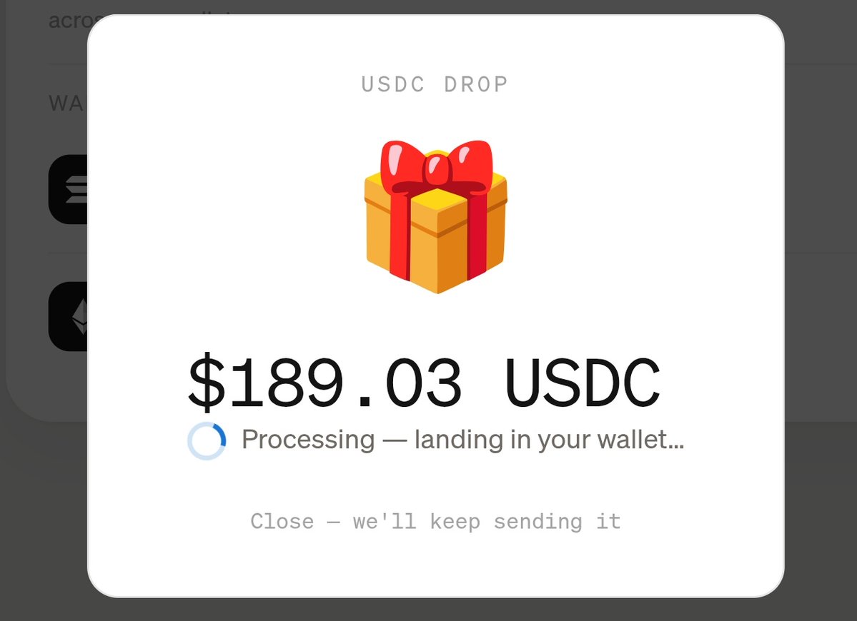 TheMaran's tweet photo. how to get $5 to $483 usdc for using chatgpt and claude

moonpay is paying us to install their mcp

> go to: https://t.co/zAblII4S53

- select claude or chatgpt

- follow the instructions on the site

- turn on developer mode & add the mcp

- then go to the paybox site and signup with email

- connect x and claim usdc

> currently the usdc is not showing in paybox wallet, let's wait for sometime before celebrating

- in terms of giving data? brother it's 2026, they will take data from you no matter what

safety precaution

- go to settings on x

- security and account access

- apps and sessions

- connected apps

- revoke paybox by moonpay once you are done