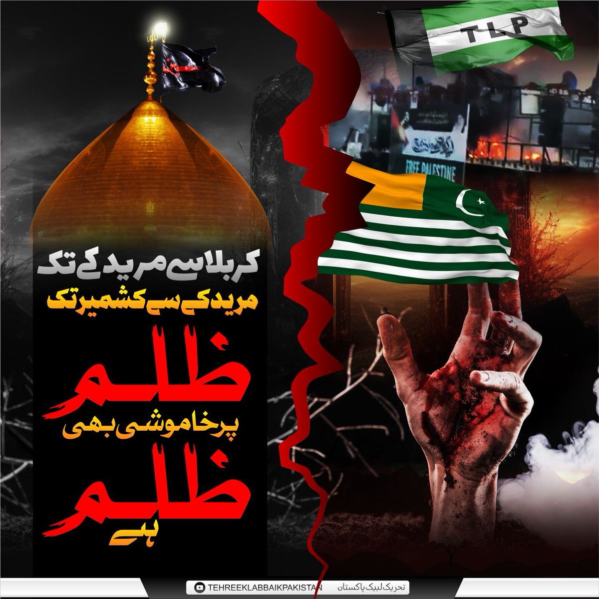 kirnmahmood's tweet photo. #کشمیر_میں_خونریزی_بند_کرو 
#راولاکوٹ_بنا_دیا_مریدکے
TLP Stands with Kashmir https://t.co/JjieGbLc8T