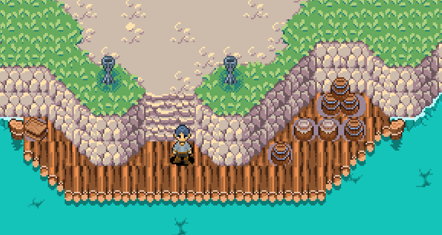 Booooooomstick's tweet photo. Expanding my 16x16 tileset! 💪
Now you can make ports and dirt stairs!
(Soon on itchio!!)
#Pixelart https://t.co/A1DkWvu9DL