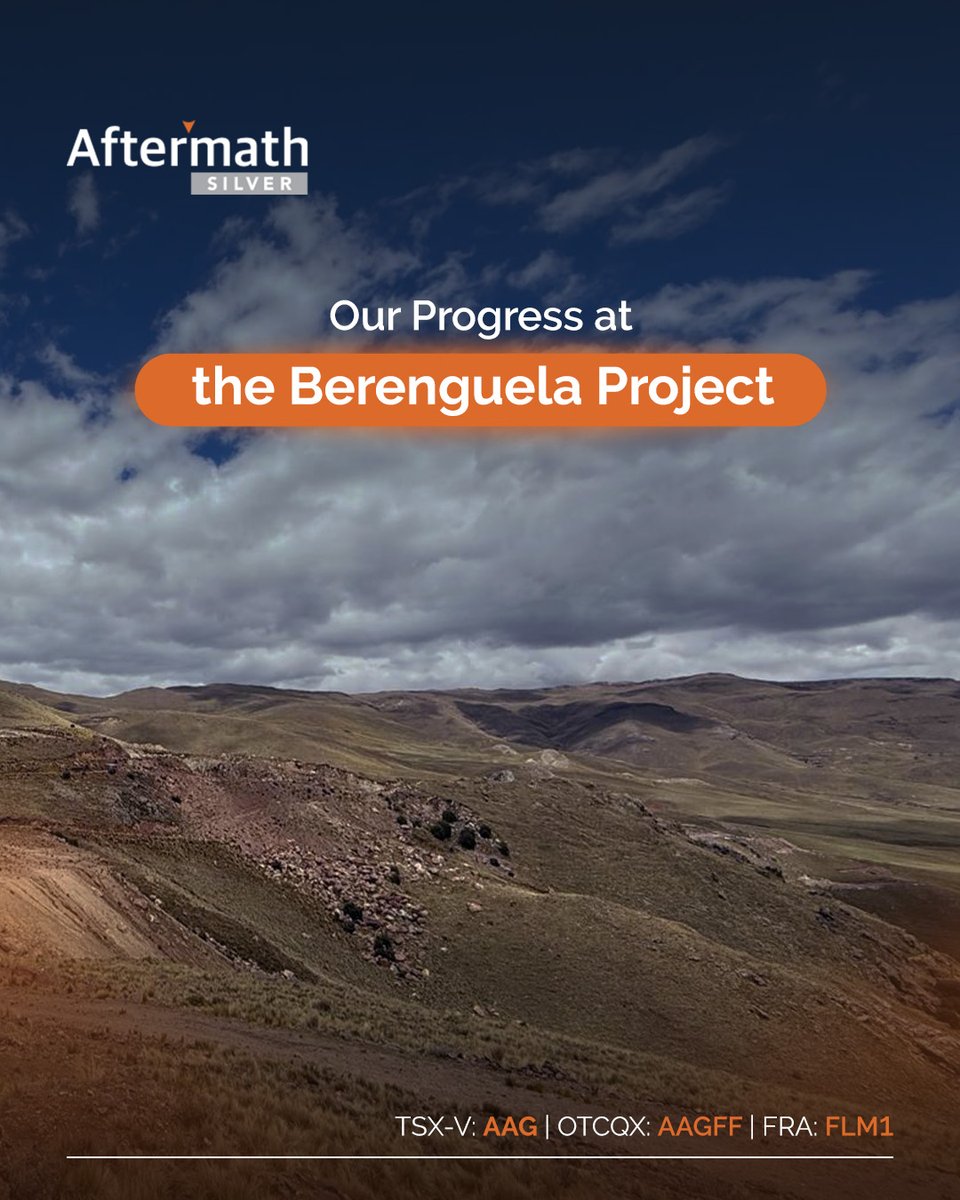 AftermathSilver's tweet photo. Strong #silver demand highlights the importance of advancing high-quality exploration/development assets. Our work at the #BerenguelaProject is supported by favorable long-term sector fundamentals.
Latest updates: https://t.co/tRNTyiGLz8
#AAG $AAG.V #AAGFF #FLM1 https://t.co/W8Ux8IPMQj
