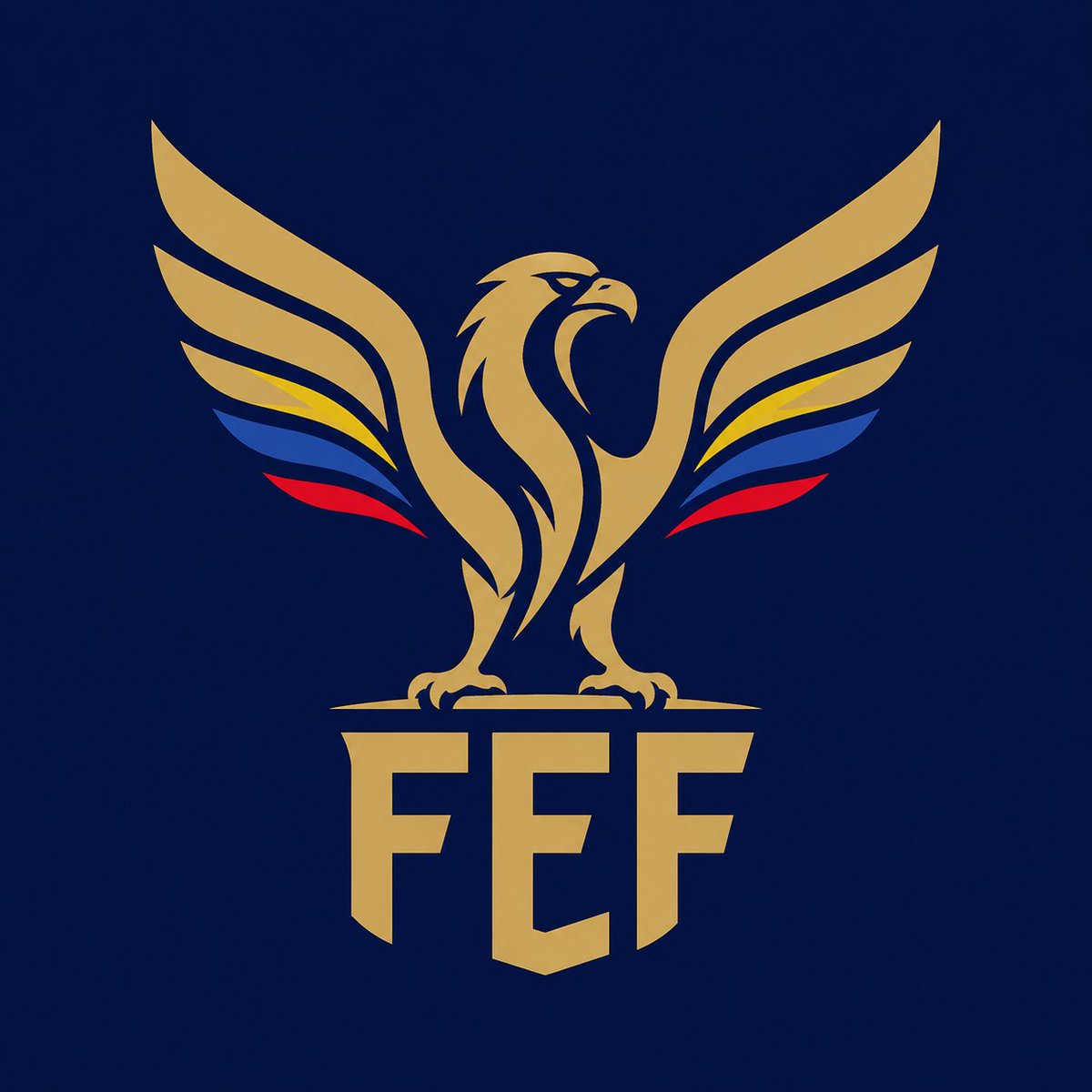 andz1998's tweet photo. Algo así para la @FEFecuador, pero obviamente hecho con un diseñador, local, para mejor la aberración que tenemos como escudo. https://t.co/fi4IA5WErd