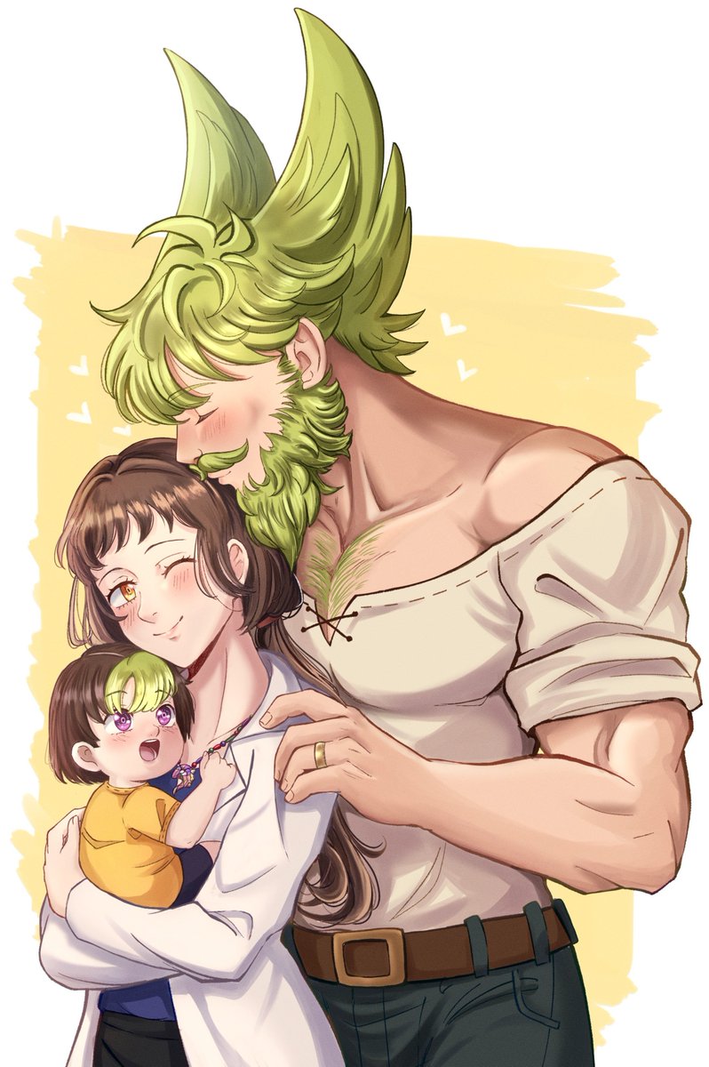 SweetleeDraws's tweet photo. Feliz Persiens Day!  Les comparto este dibujo familiar que hice con mucho cariño ☺️💚

#Persiens #Persiensday https://t.co/DaFhJZNq2K
