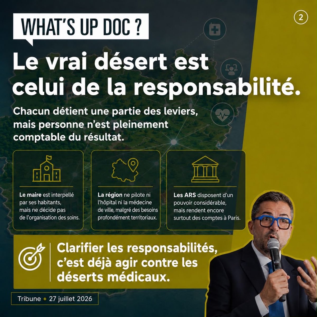 DavidMSmadja's tweet photo. Merci à @whatsupdoc_mag pour cette mise en lumière du projet de régionalisation de la santé que nous portons au @LabRepublique et que je développe dans La République de la prévention (LEH Éditions), en librairie le 28 août.
Rendez-vous le 28 août à Sens pour en débattre 🙌 https://t.co/t0SUFJhCL0