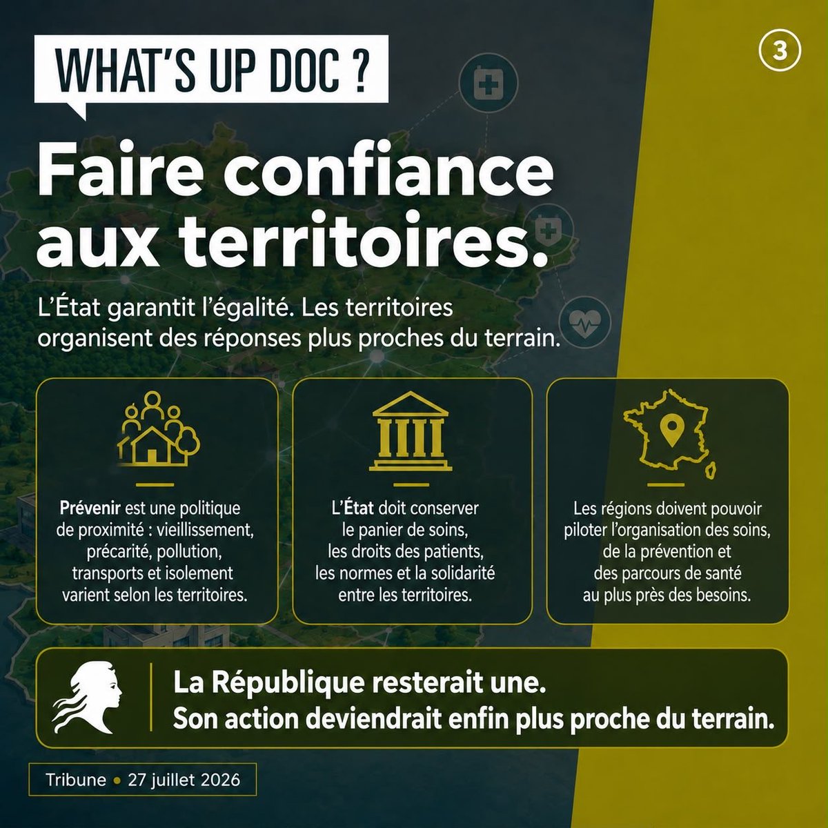 DavidMSmadja's tweet photo. Merci à @whatsupdoc_mag pour cette mise en lumière du projet de régionalisation de la santé que nous portons au @LabRepublique et que je développe dans La République de la prévention (LEH Éditions), en librairie le 28 août.
Rendez-vous le 28 août à Sens pour en débattre 🙌 https://t.co/t0SUFJhCL0