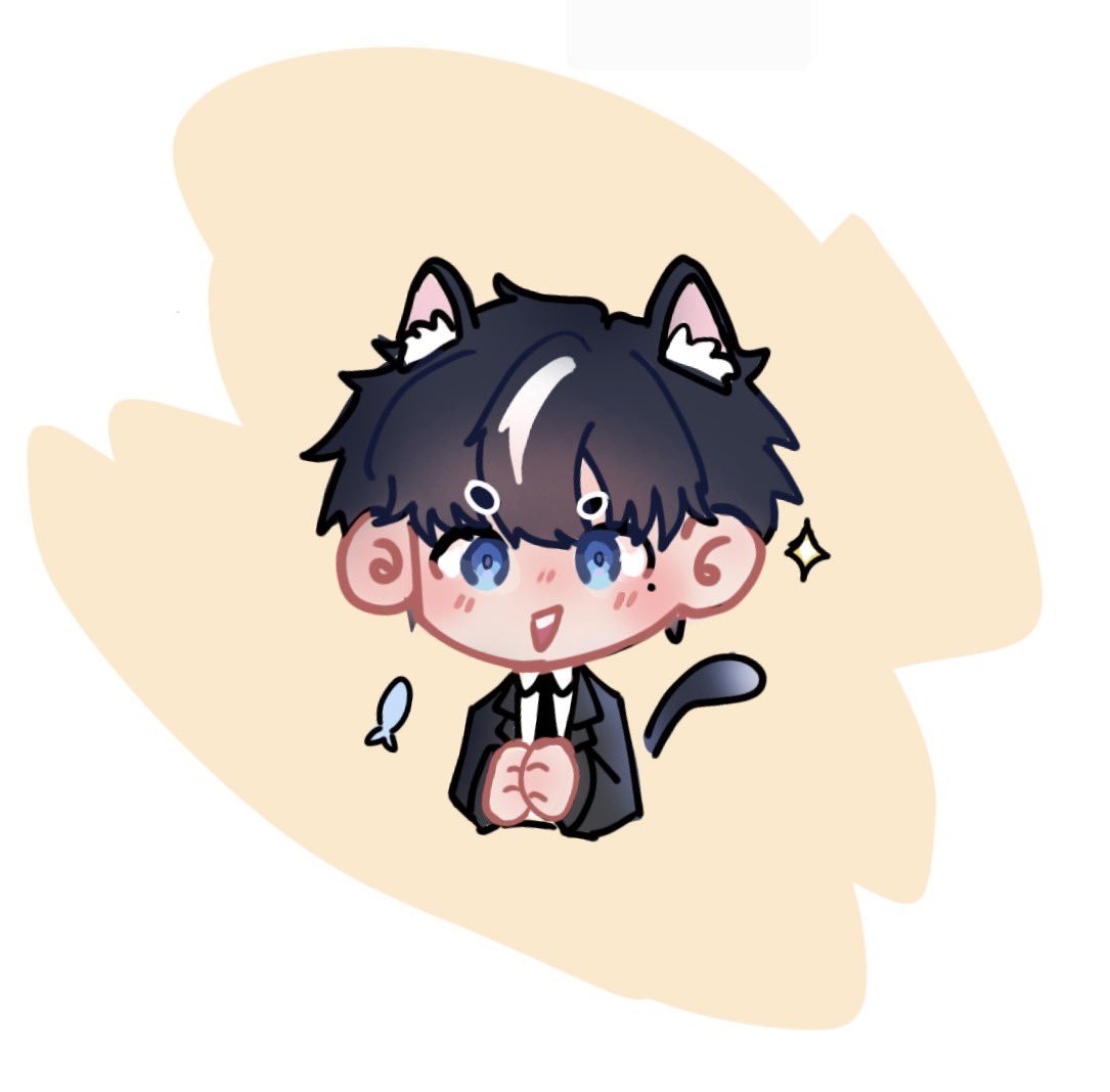 KURO_NEKO9999's tweet photo. ขอบคุณคุณปลาทอดมักๆ fanart แรก First Art❤️❤️🙏🙏 (Plathod) https://t.co/1ewVo97Xxr