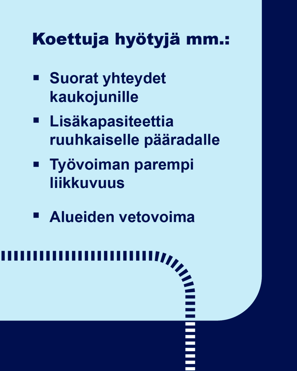 lentorata's tweet photo. Lentorata nähdään laajasti hyödyllisenä hankkeena.
Lue lisää https://t.co/PQ0YOBfM38 https://t.co/HWuhohC4Hq