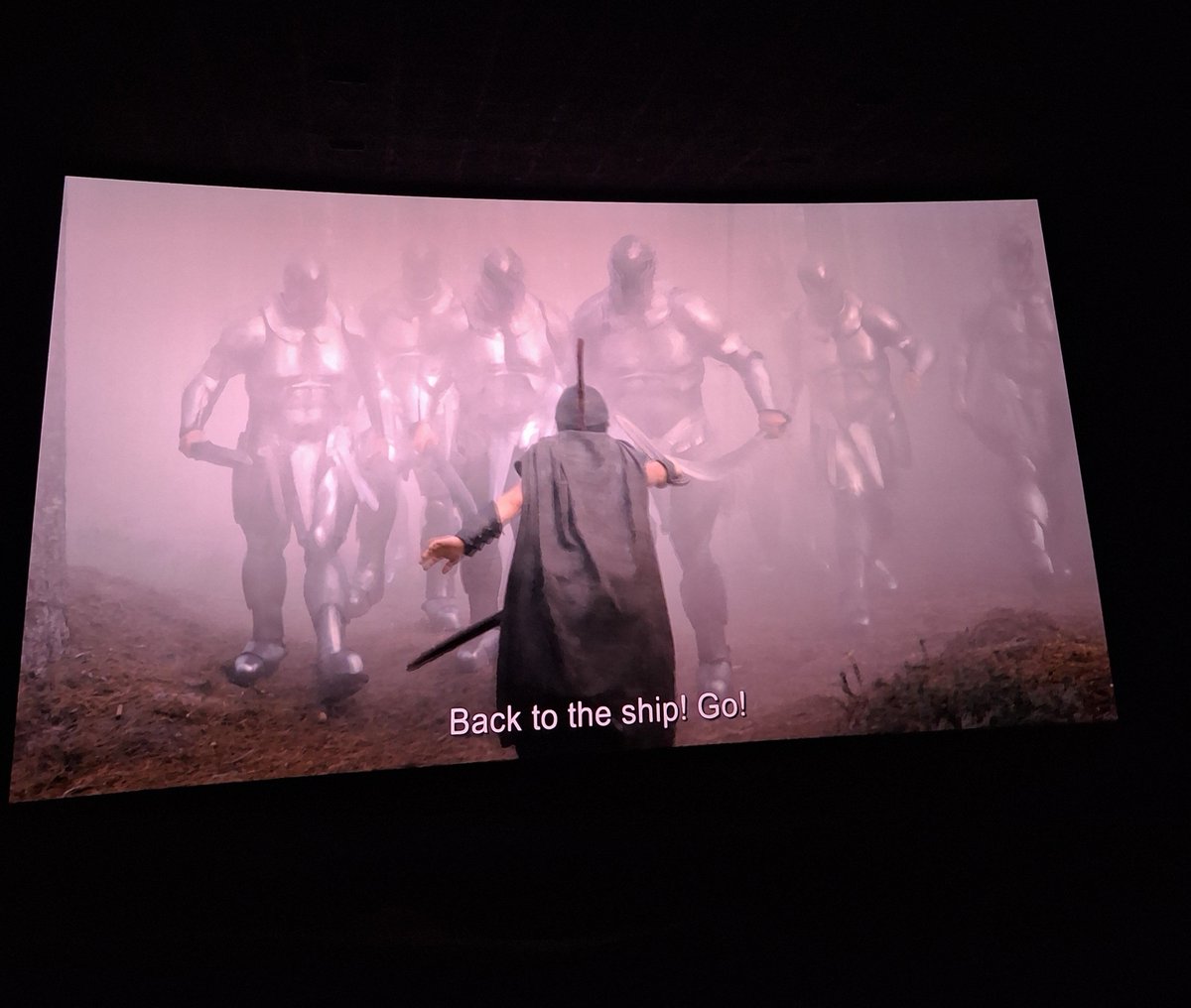 cutandright's tweet photo. NW: #Odyssey 
HDR BY BARCO💥
At @PrasadsCinemas https://t.co/B11FAG0Bno