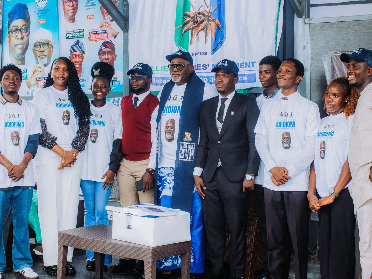 Hon_Jesugbemi's tweet photo. Today, I had the privilege of joining the University of Ibadan Students’ Union Students’ Representative Council (SRC) on a visit to Hon. Adedeji Odidiomo, APM Oyo South Senatorial Candidate, where he pledged the sum of ₦50 million towards the Union’s Legislative Week, to be known as the “Odidiomo Students’ Legislative Summit.”

The visit was particularly meaningful to me, having once served as the Deputy Speaker of the University of Ibadan Students’ Union SRC from 2019–2021, before subsequently serving as the House Secretary of the University of Ibadan Students’ Union.

Returning to engage with the current leadership of the Students’ Union, this time alongside the SRC, was a moment of reflection and renewed commitment to student leadership, representation and development.

Hon. Odidiomo’s ₦50 million commitment is not merely a financial contribution; it is a strong statement of belief in the capacity of young people and the importance of creating platforms where students can develop their leadership, legislative and governance skills.

The Odidiomo Students’ Legislative Summit will provide an opportunity for students to engage in meaningful discussions around leadership, governance, public policy, representation, accountability and the future of our society.

As someone who has experienced the Students’ Union Parliament firsthand, I understand the value of such programmes in shaping young minds and preparing students for greater responsibilities beyond the university environment.

I commend Hon. Adedeji Odidiomo for this remarkable commitment and for recognising that investing in students is an investment in the future of our society.

The University of Ibadan has consistently produced individuals who have gone on to make significant contributions across different sectors. Supporting its students today is, therefore, an investment in the leaders, professionals and nation-builders of tomorrow.

I look forward to seeing the ₦50 million pledge translated into a landmark Legislative Week that will leave a lasting impact on the University of Ibadan Students’ Union and its members.

From student parliament to public leadership, the journey continues.

#OdidiomoStudentsLegislativeSummit
#UIStudentsUnion
#UniversityOfIbadan
#StudentsLeadership
#YouthDevelopment
#APM
#OyoSouth @studentsunionui