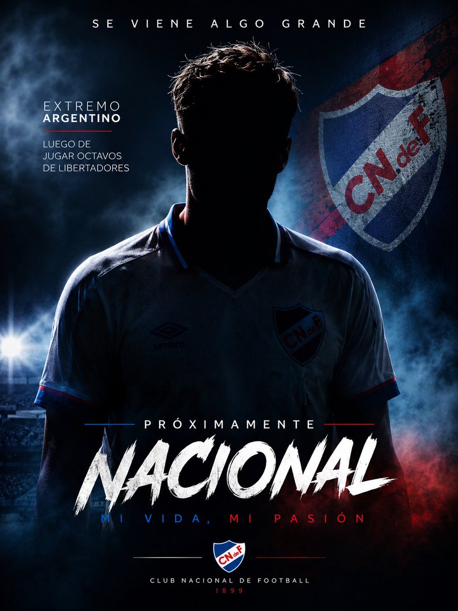 tanogol1976's tweet photo. Está arreglado 99%

➡️Futbolista 🇦🇷
➡️Luego de jugar octavos de final de Libertadores llegará a Nacional https://t.co/mBaDjQ1P7n