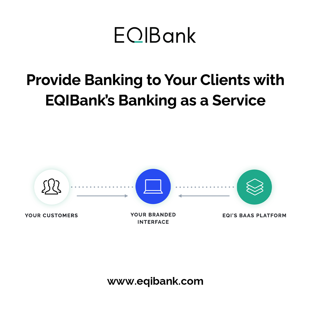 EQIBank's tweet photo. Want to offer banking services without the complexity?
With EQIBank’s BaaS, launch under your brand in as little as 10 weeks.
180+ countries. 100+ currencies. Fiat and crypto, one platform.
Go live faster. Scale globally.
#BaaS #EmbeddedFinance #EQIBank https://t.co/2u7jHC8HNg