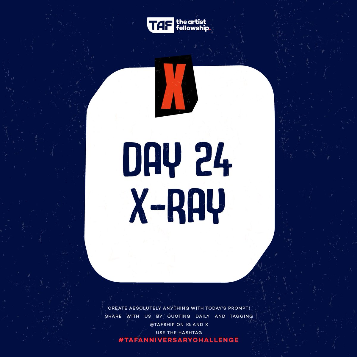 TAFship's tweet photo. Quote this post with your submission for day 24
#TAFAnniversaryChallenge https://t.co/G8jKQhldO7