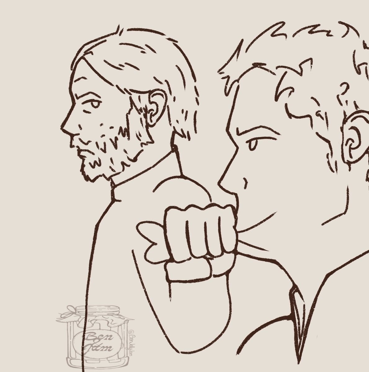 BenJellyJam's tweet photo. What should have been🥀🥀

#akotsk #maekartargaryen #aeriontargaryen #maekar #aerion #anvil #gameofthrones #art #fanart https://t.co/d2PRN22Llk
