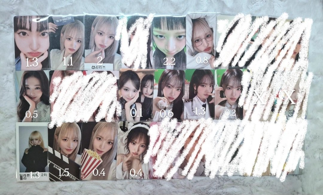 xeoikk2c's tweet photo. 아이브 포카 판매해요!!

Buy ❌️ Sell ⭕️

✅️ Only Korean bank accounts 

ive polaroid photocard poca sign dive wtb 아이브 포카 포토카드 다이브 다이브존 장원영 김지원 이현서 유진 가을 레이 원영 리즈 이서 yujin gaeul rei wonyoung riz leeseo 마세티 유니콘 시세킹 공방 콘서트 앙콘 https://t.co/Anuqs2LDB6
