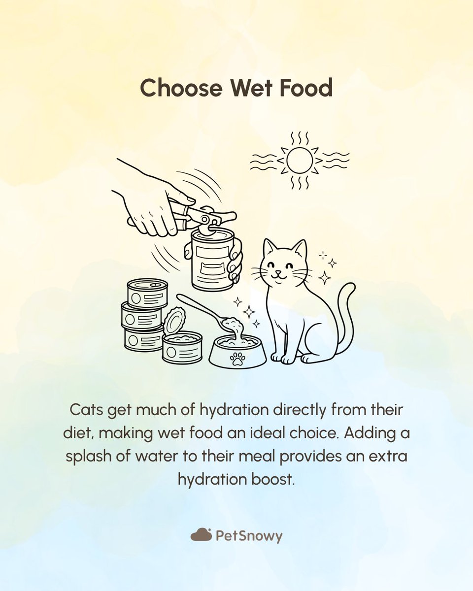 PetSnowy's tweet photo. Quick summer care tips for your cat...
#petsnowy #petcare #summer #petparent #catlovers #pethealth #summerpettips https://t.co/mTpjzPI9XI