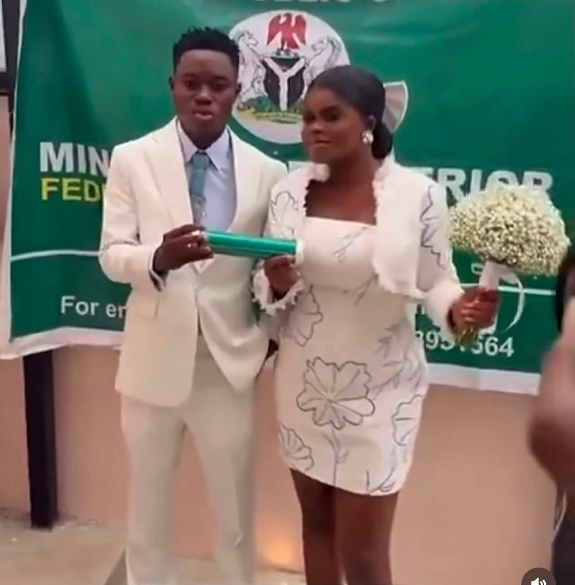 Dammi_Esq's tweet photo. Married under the Act successfully.
Congrats to Peller and Jarvis for putting their union under the law.

From today:
1.  This marriage is legally protected.

2.  Peller cannot legally marry another wife unless this marriage is dissolved by a court.

3.  Side chicks are no longer allowed.

4.  Even if Peller catches Jarvis red-handed with another man on their matrimonial bed, he still has no right to throw her out of their home.

5.  They have equal rights in this marriage.

6. Jarvis is also expected to remain faithful to the marriage.

7.  Any property acquired from now (whether through money, effort, emotion or spiritual contribution) belongs to both of them. If they ever divorce, the one who contributed will get their fair share.

8.  Their marriage stands above any cultural or traditional practices that go against the law.

9.  Getting married does not remove their fundamental human rights.

10.  Returning bride price cannot dissolve this marriage. Only the court or dê@țh can end it.

Love is emotional, but the law is not.