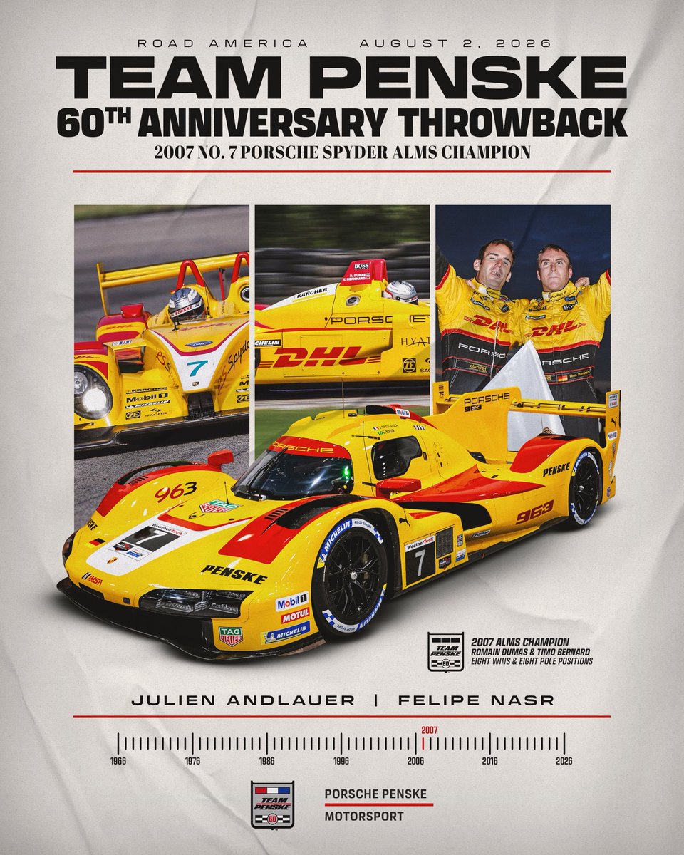 Team_Penske's tweet photo. The one we’ve all been waiting for. #Penske60 https://t.co/ktEkkvLbug